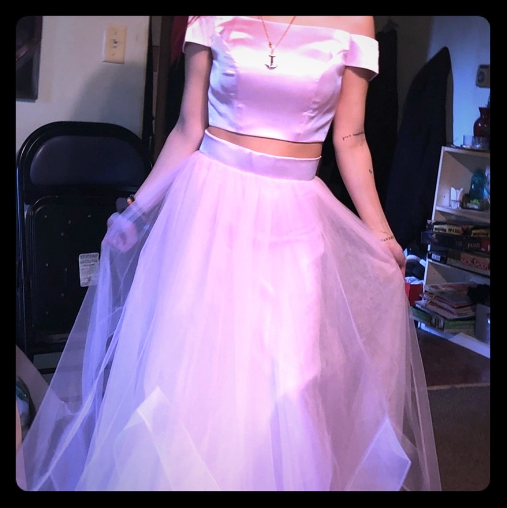 2 piece prom grown